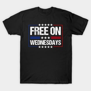 Free On Wednesdays Funny Biden T-Shirt